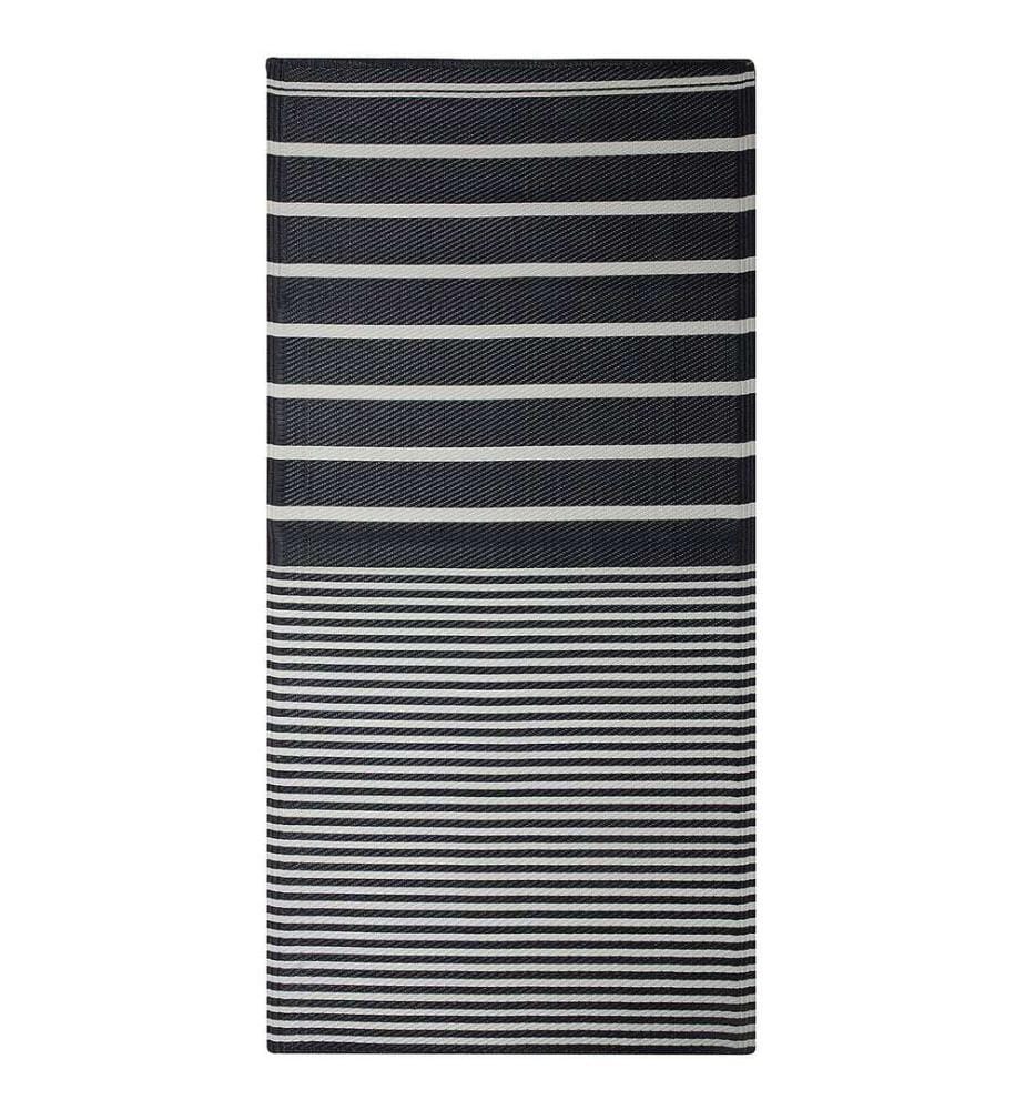 Outdoor Rug HALDIA Black 90 x 180 cm