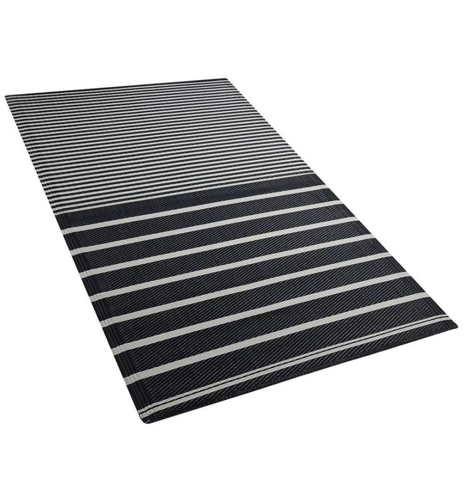 Outdoor Rug HALDIA Black 90 x 180 cm