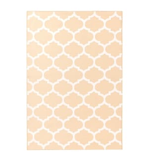 Outdoorteppich AKSU Beige 140 x 200 cm Zweiseitig