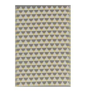 Outdoorteppich HISAR Grau 120 x 180 cm