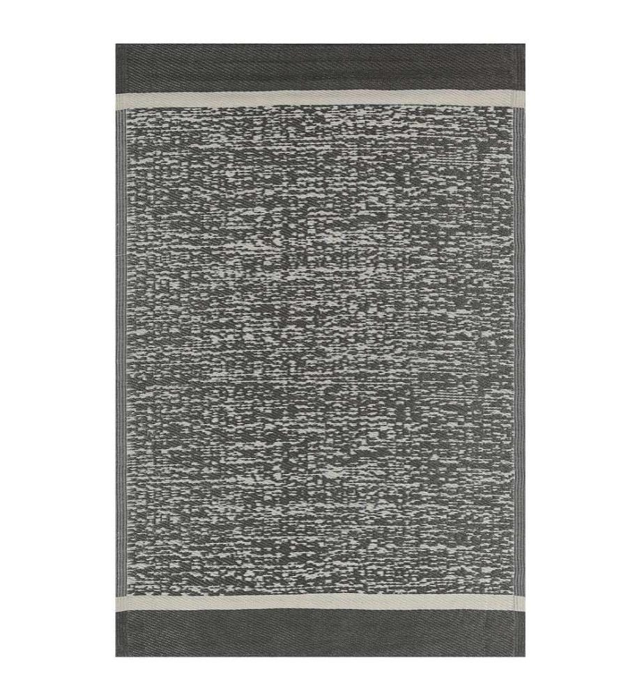 Outdoorteppich BALLARI Schwarz 120 x 180 cm