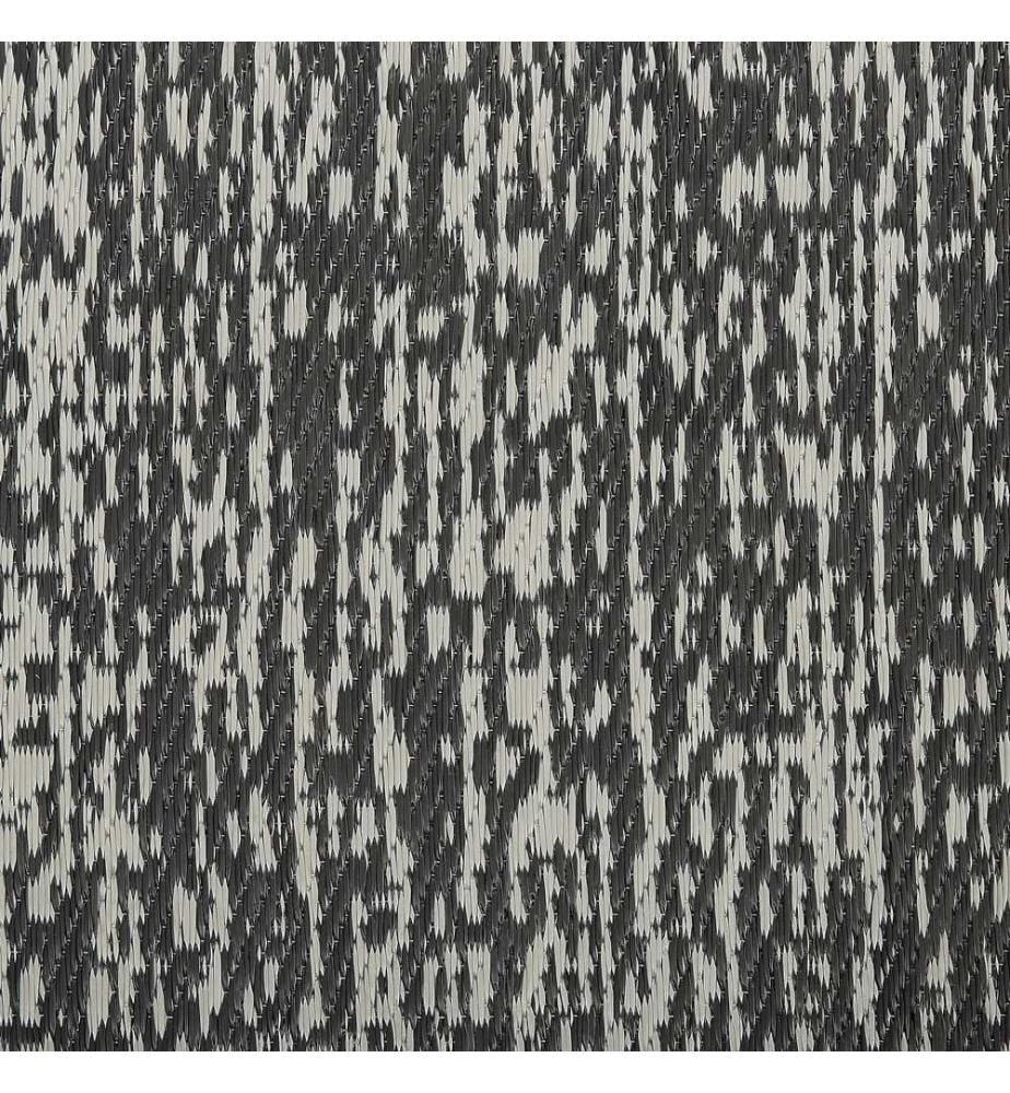 Outdoorteppich BALLARI Schwarz 120 x 180 cm