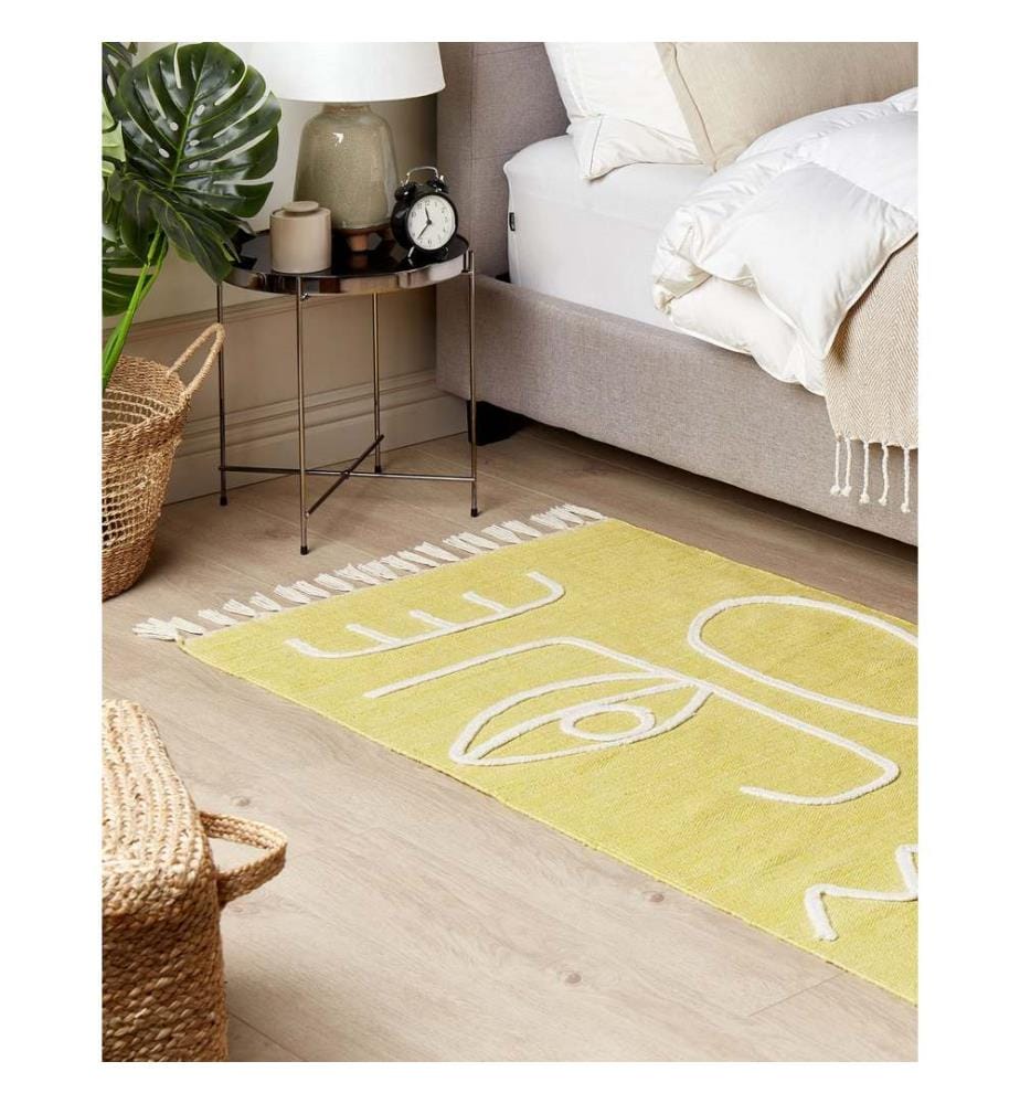 Outdoorteppich YAVU Gelb 80 x 150 cm