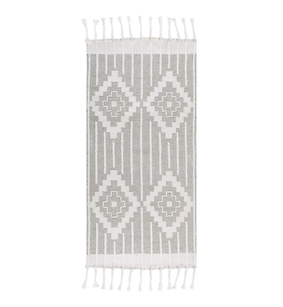 Outdoorteppich TABIAT Grau 80 x 150 cm