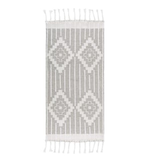 Outdoorteppich TABIAT Grau 80 x 150 cm