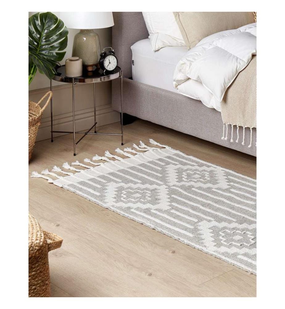 Outdoorteppich TABIAT Grau 80 x 150 cm