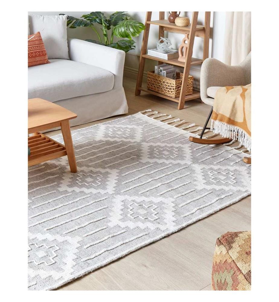Outdoorteppich TABIAT Grau 160 x 230 cm