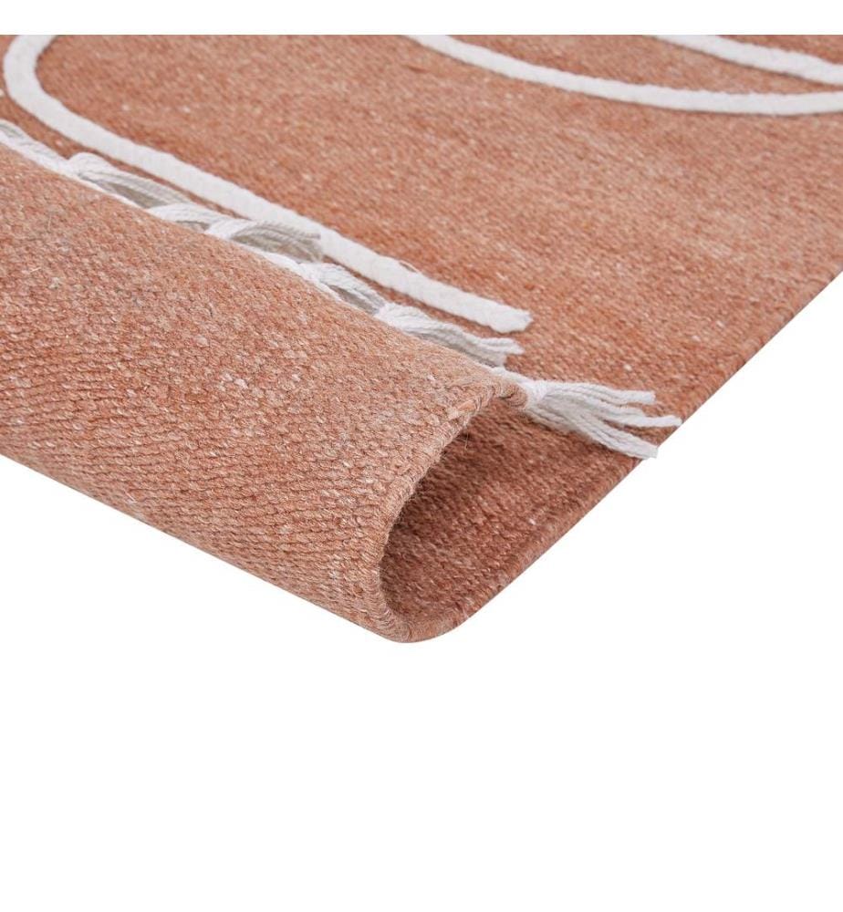 Outdoorteppich YAVU Hellrot 80 x 150 cm