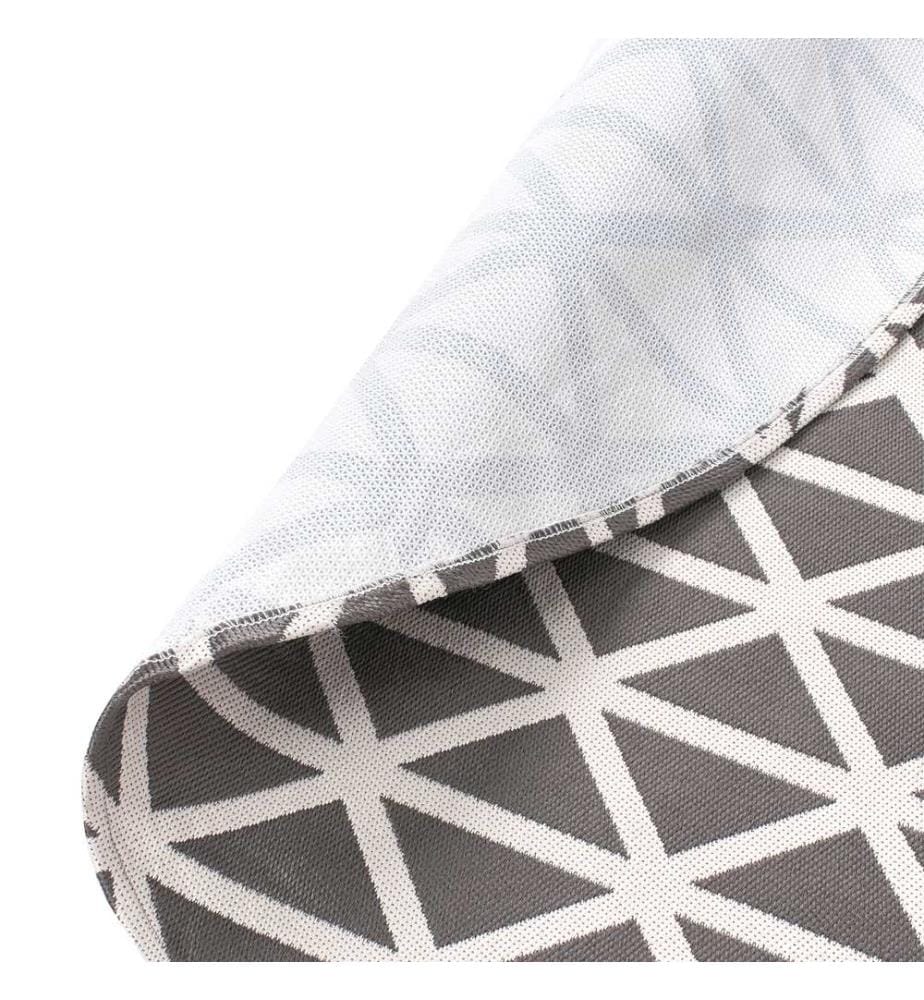 Outdoorteppich PANAJI Grau ø 160 cm