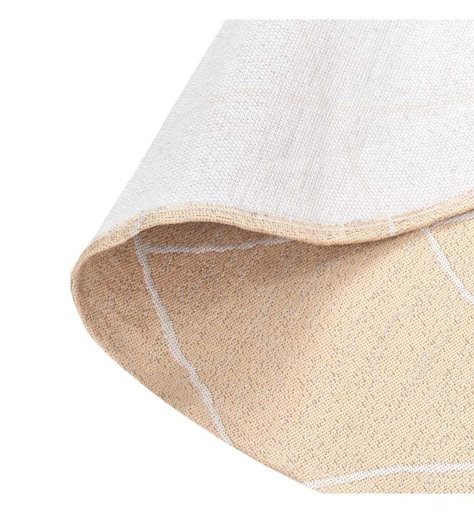 Outdoorteppich GWALIOR Beige ø 120 cm