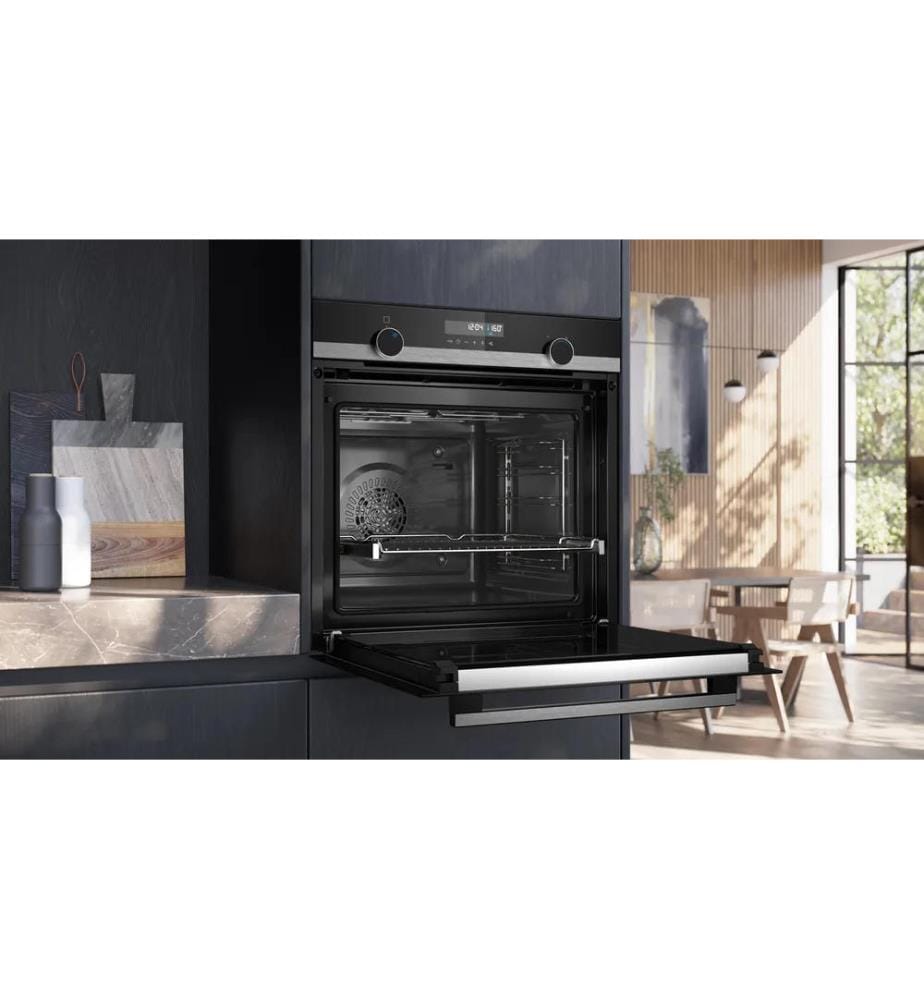 iQ500 Einbaubackofen 60 cm - Schwarz