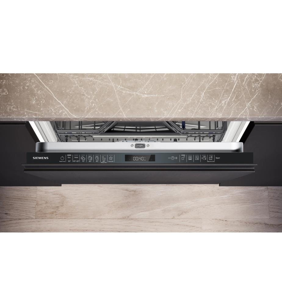 iQ500 Fully-Integrated Dishwasher 60 cm XXL (high), varioHinge - Black