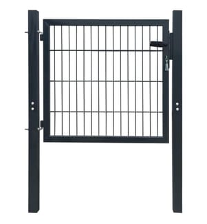 Portillon Acier Anthracite 105x150 cm