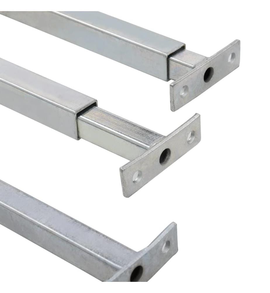 Barres de fenêtre réglables de sécurité 3 pcs 710-1200 mm