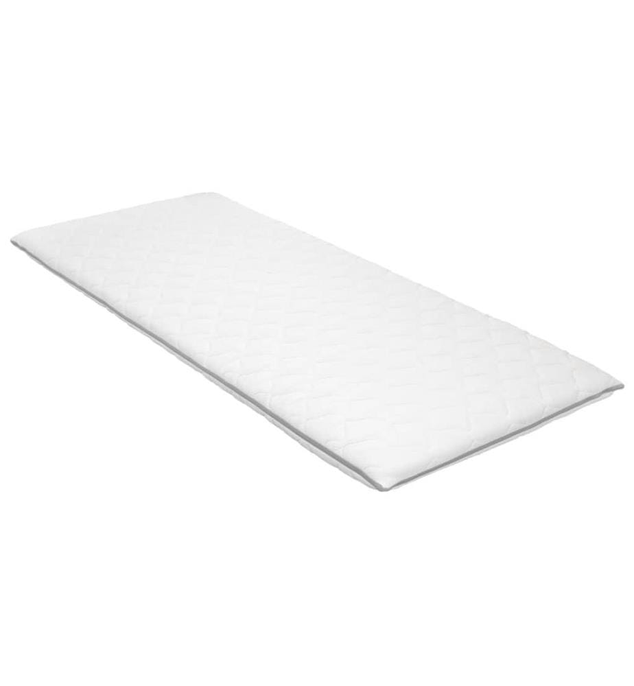 Sur-matelas 120 x 200 cm Mousse à mémoire de forme Visco 6 cm