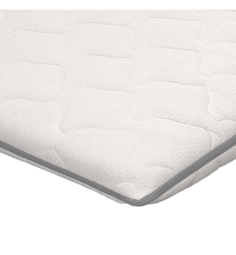 Sur-matelas 120 x 200 cm Mousse à mémoire de forme Visco 6 cm