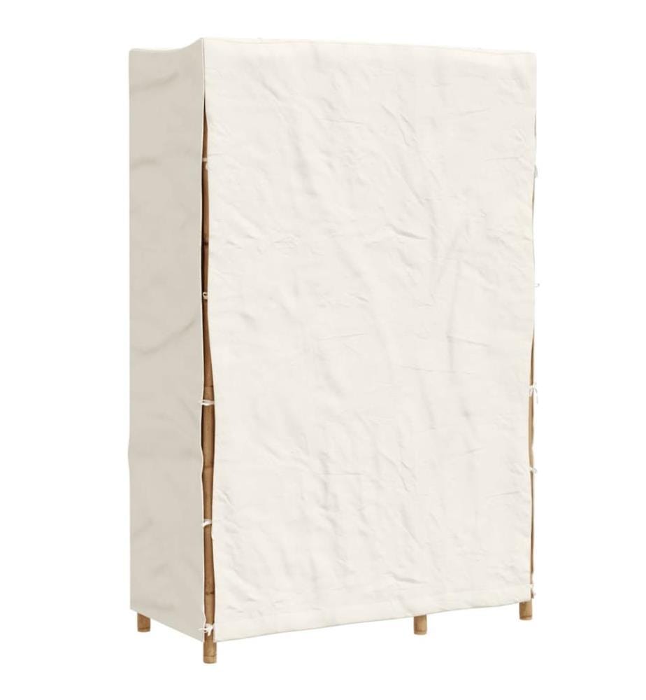 Kleiderschrank 110x45x170 cm Bambus
