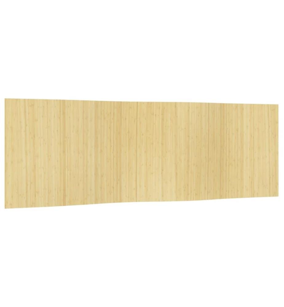 Paravent Hell Natur 165x600 cm Bambus