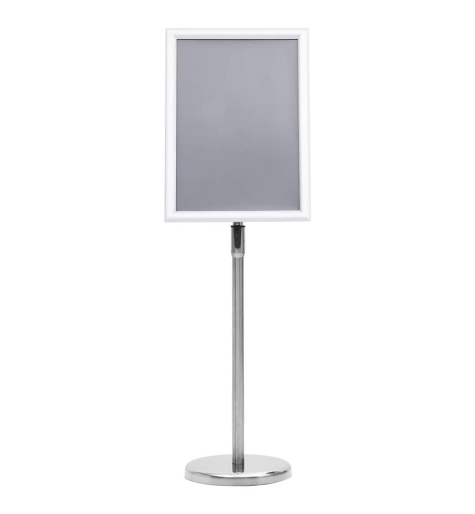A3-Plakatständer Silbern Aluminiumlegierung