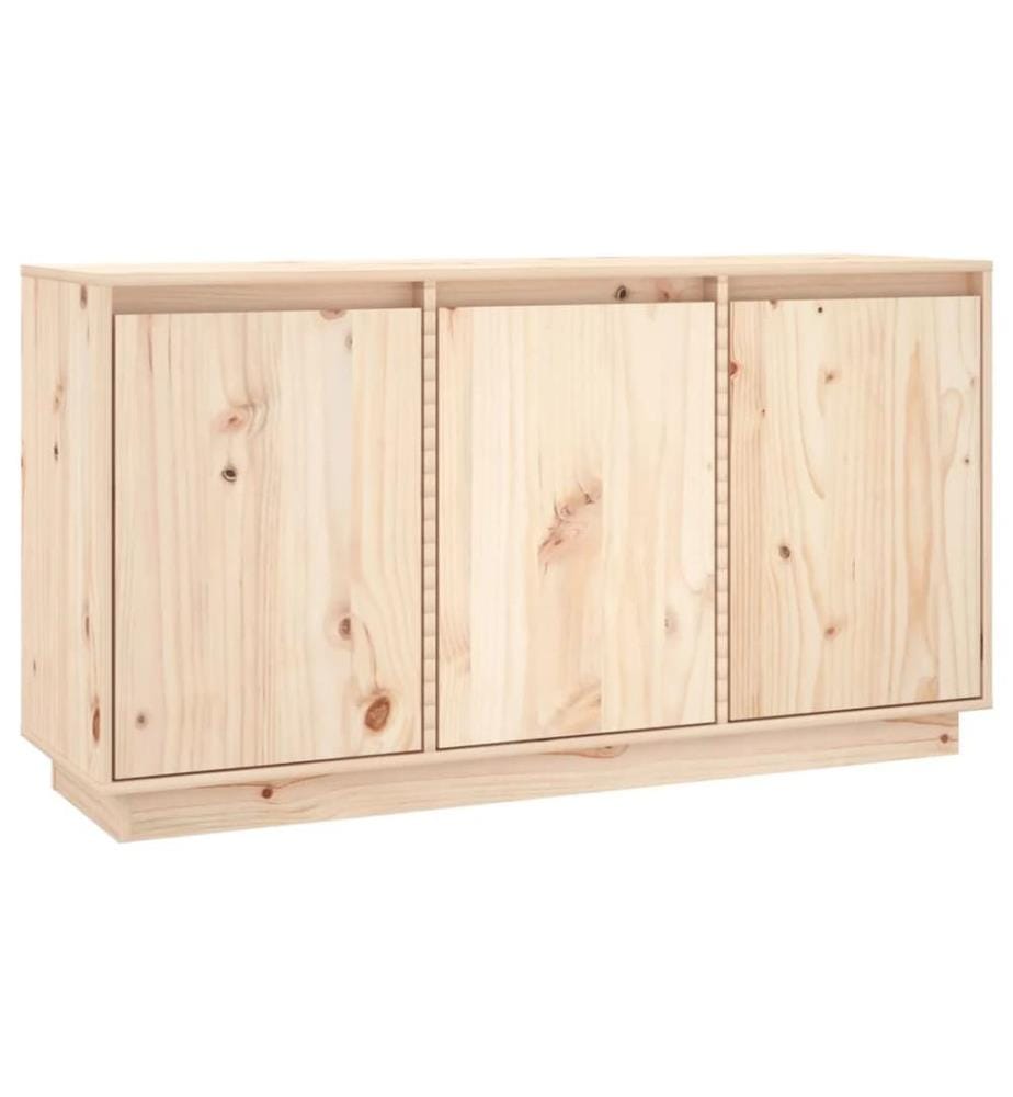 Sideboard 111x34x60 cm Massivholz Kiefer