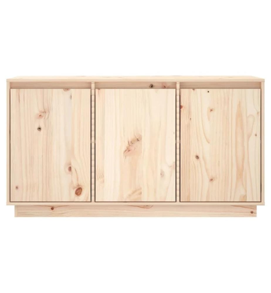 Sideboard 111x34x60 cm Massivholz Kiefer