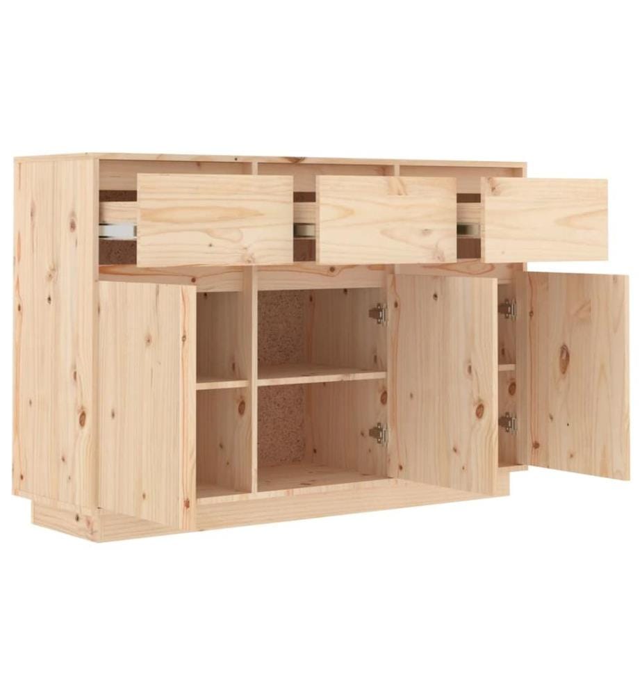 Sideboard 110x34x75 cm Massivholz Kiefer
