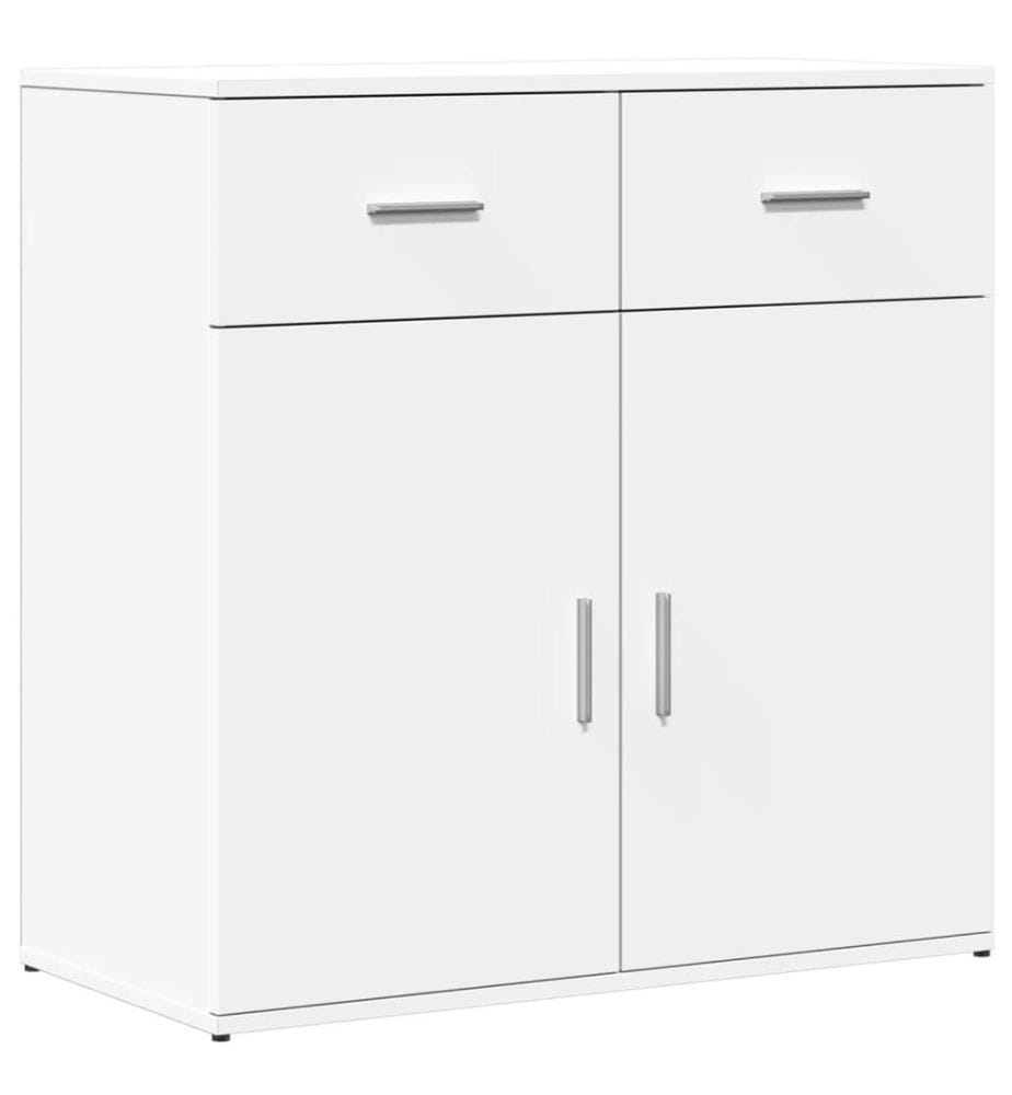Sideboard Weiss 79x38x80 cm Holzwerkstoff