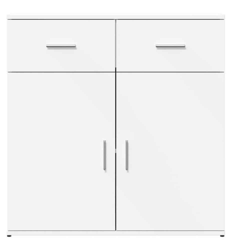 Sideboard Weiss 79x38x80 cm Holzwerkstoff