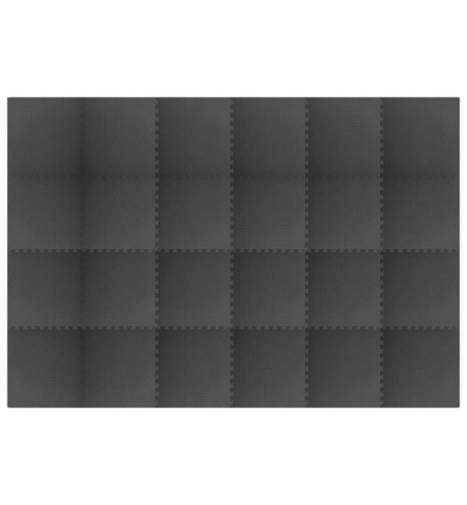 Tapis de sol 24 pcs 8,64? Mousse EVA Noir