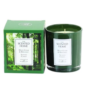 Bougie Parfumée en verre White Cedar Bergamot - 225 g