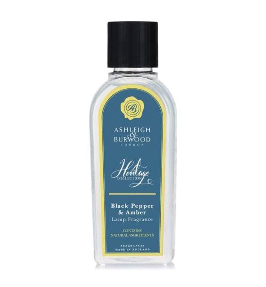 Profumo da lampada al pepe nero e all'ambra - 250 ml