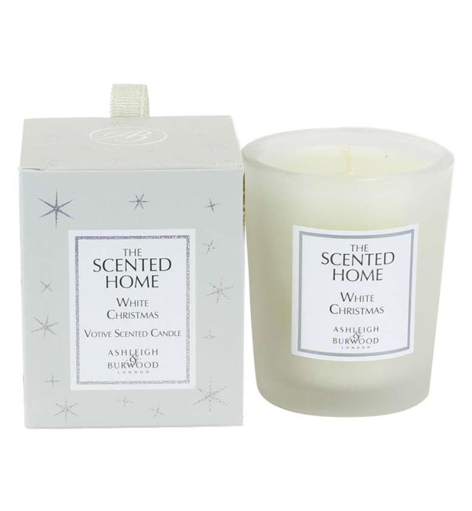 White Christmas Votivkerze 70g zum aufhängen