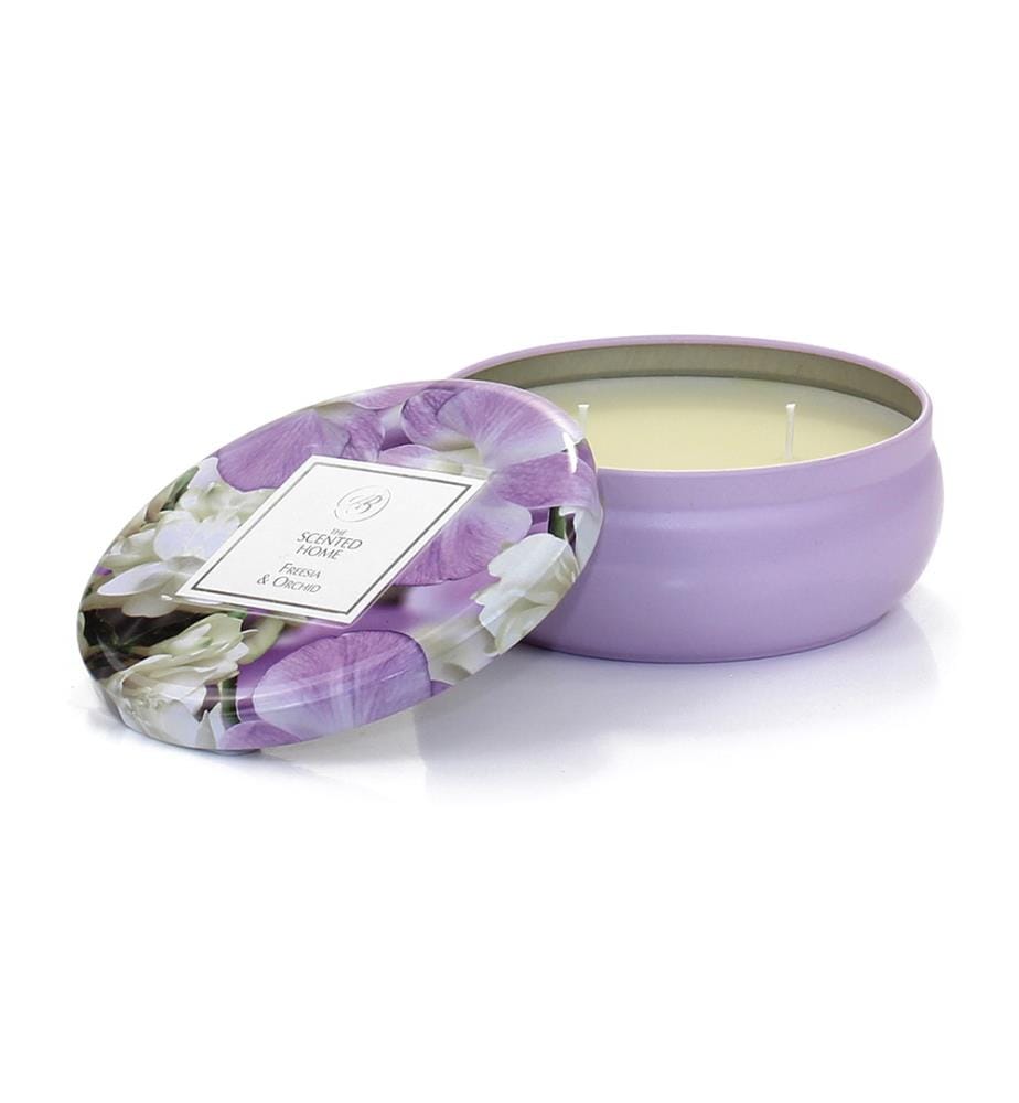 Duftkerze Freesia Orchidee 3-DochtThe Scented Home- 230 g