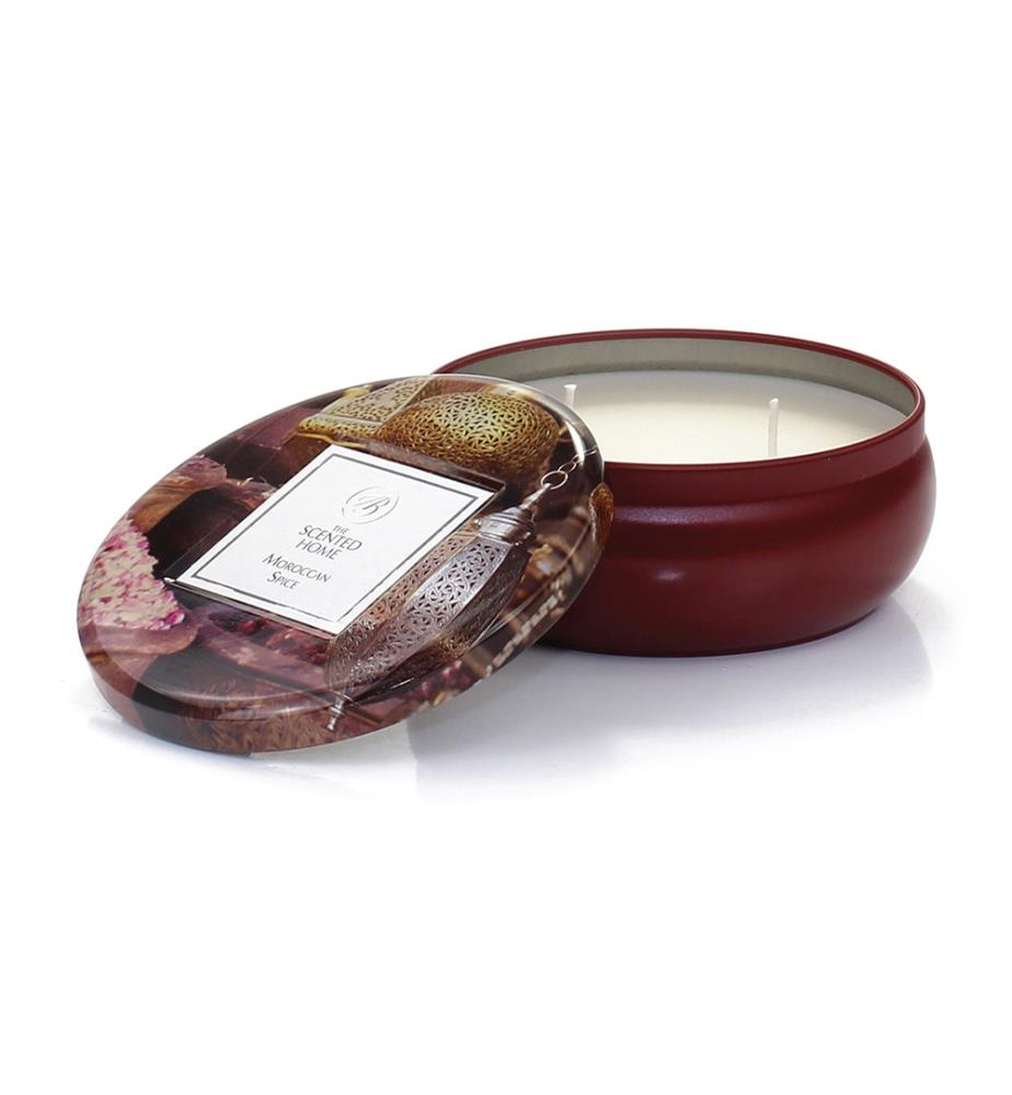Bougie Parfumée Moroccan Spice 3 mèches The Scented Home