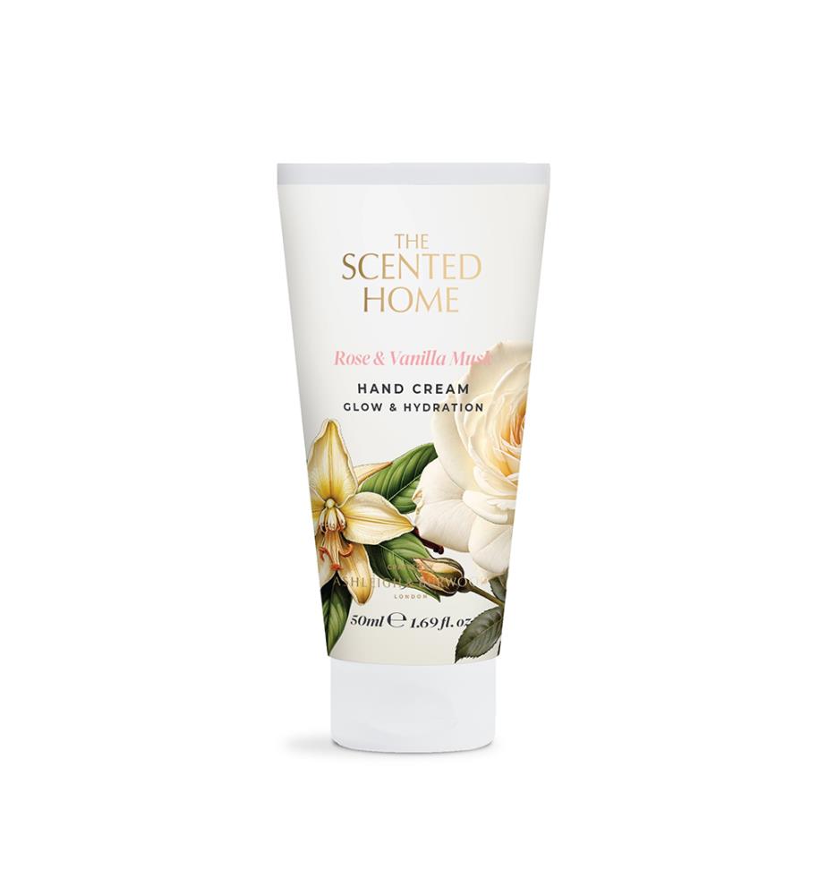 Handcreme The Scented Home Rose und Vanille-Musk - 50 ml