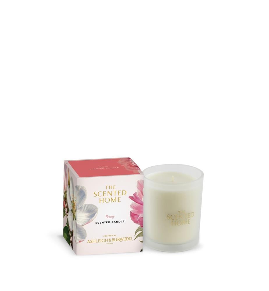 Bougie parfumée The Scented Home Pivoine - 170 g