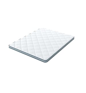 Matratzenauflage 2 in 1, Sommerseite und Memory Foam-Schaumseite - 90 x 200 cm