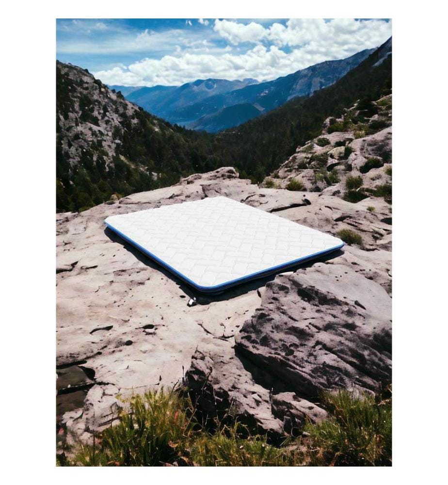 Matratzenauflage 2 in 1 Seite Fresh Sommer + Seite Memory Foam 90x200cm - Höhe 5cm