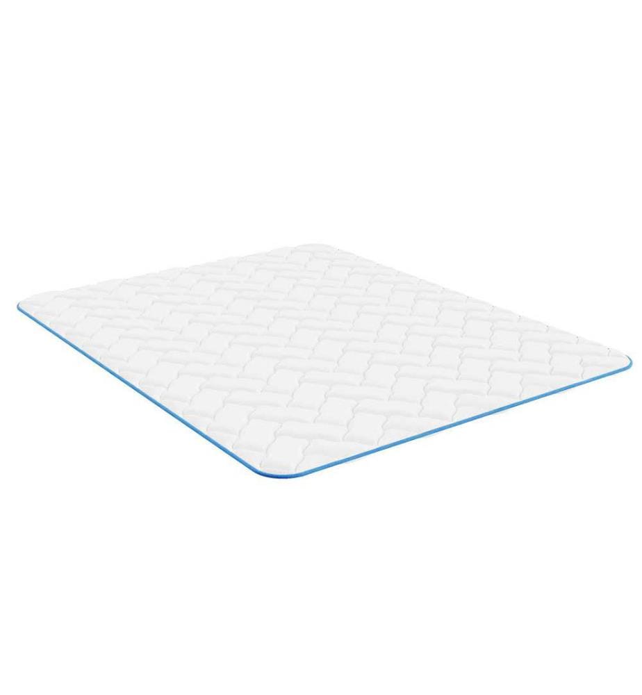 Matratzenauflage 2 in 1 Seite Fresh Sommer + Seite Memory Foam 200x200cm - Höhe 5cm