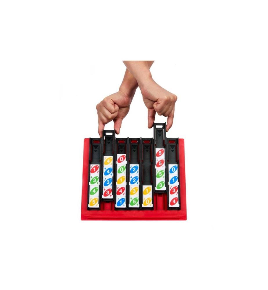 Mattel Spiele - Familienspiel UNO Quatro