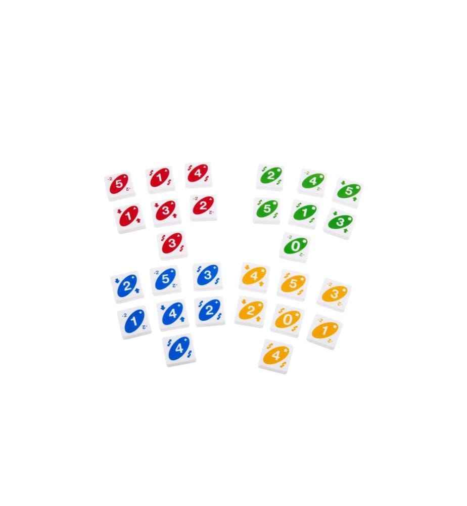 Mattel Spiele - Familienspiel UNO Quatro