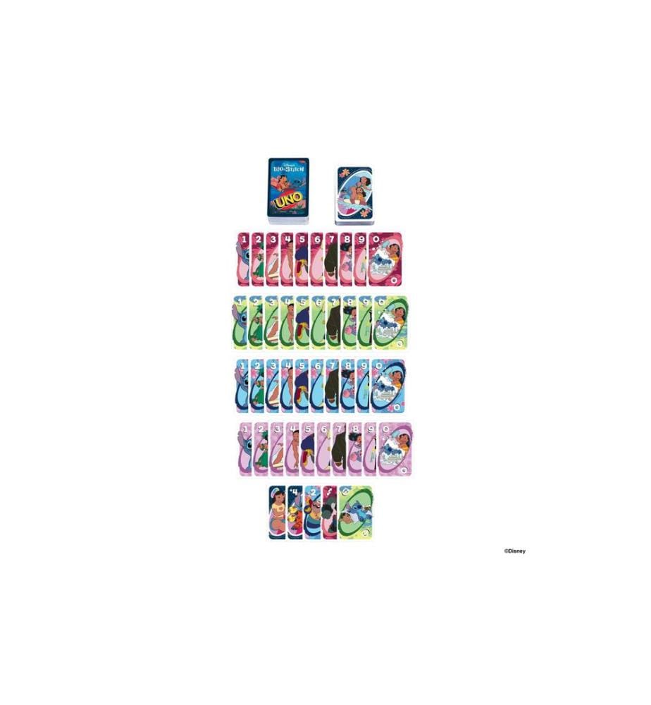 Mattel Spiele - UNO Lilo und Stitch