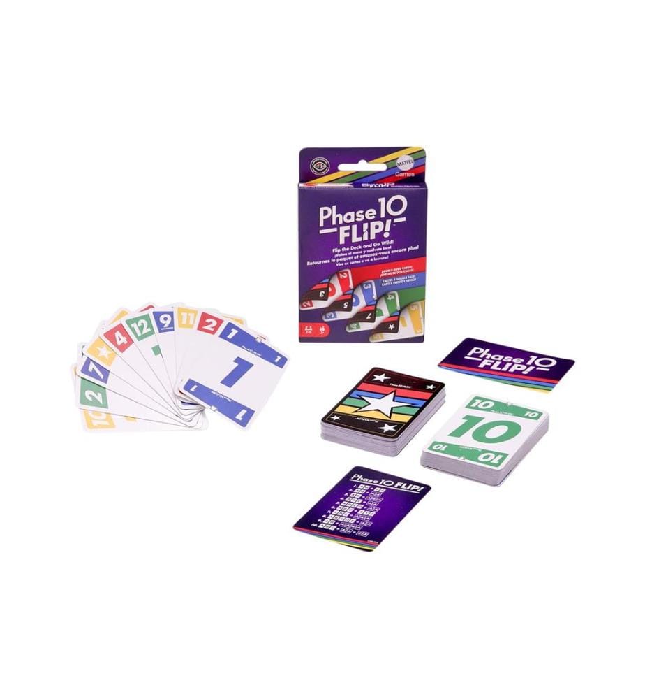Mattel Spiele - Phase 10 Flip