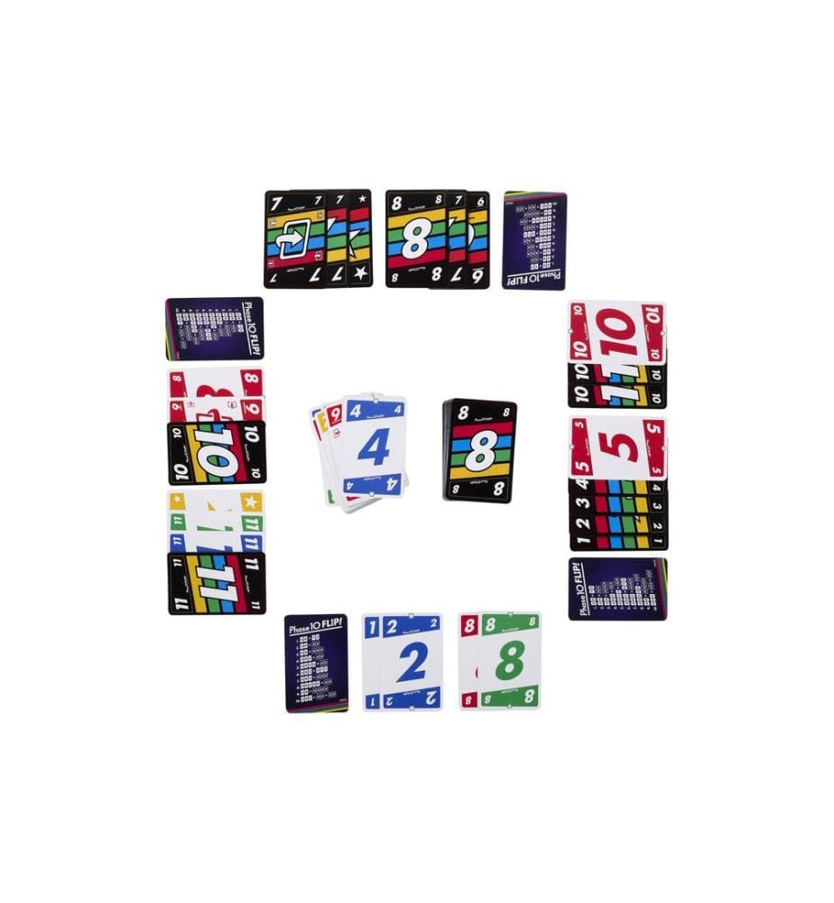 Mattel Spiele - Phase 10 Flip