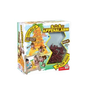 Mattel Spiele - Kinderspiel S.O.S. Affenalarm