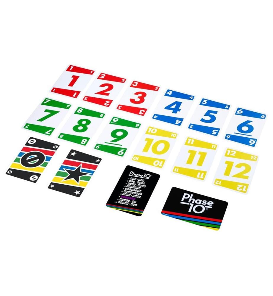 Mattel Spiele - Kartenspiel Phase 10