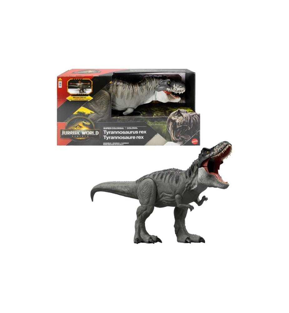 Mattel - Jurassic World Riesendino T-Rex 99 cm