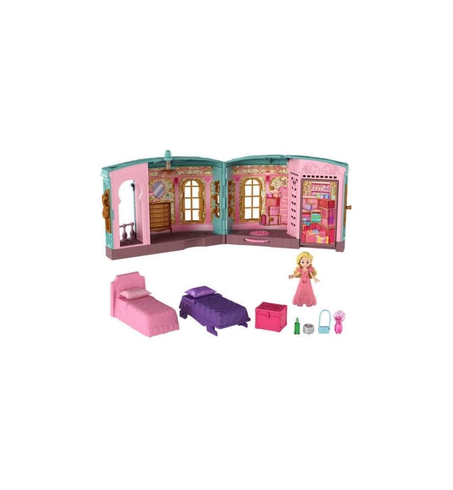 Mattel - Wicked Petites poupées Jeu de chambre d'étudiant de Glinda 16 cm