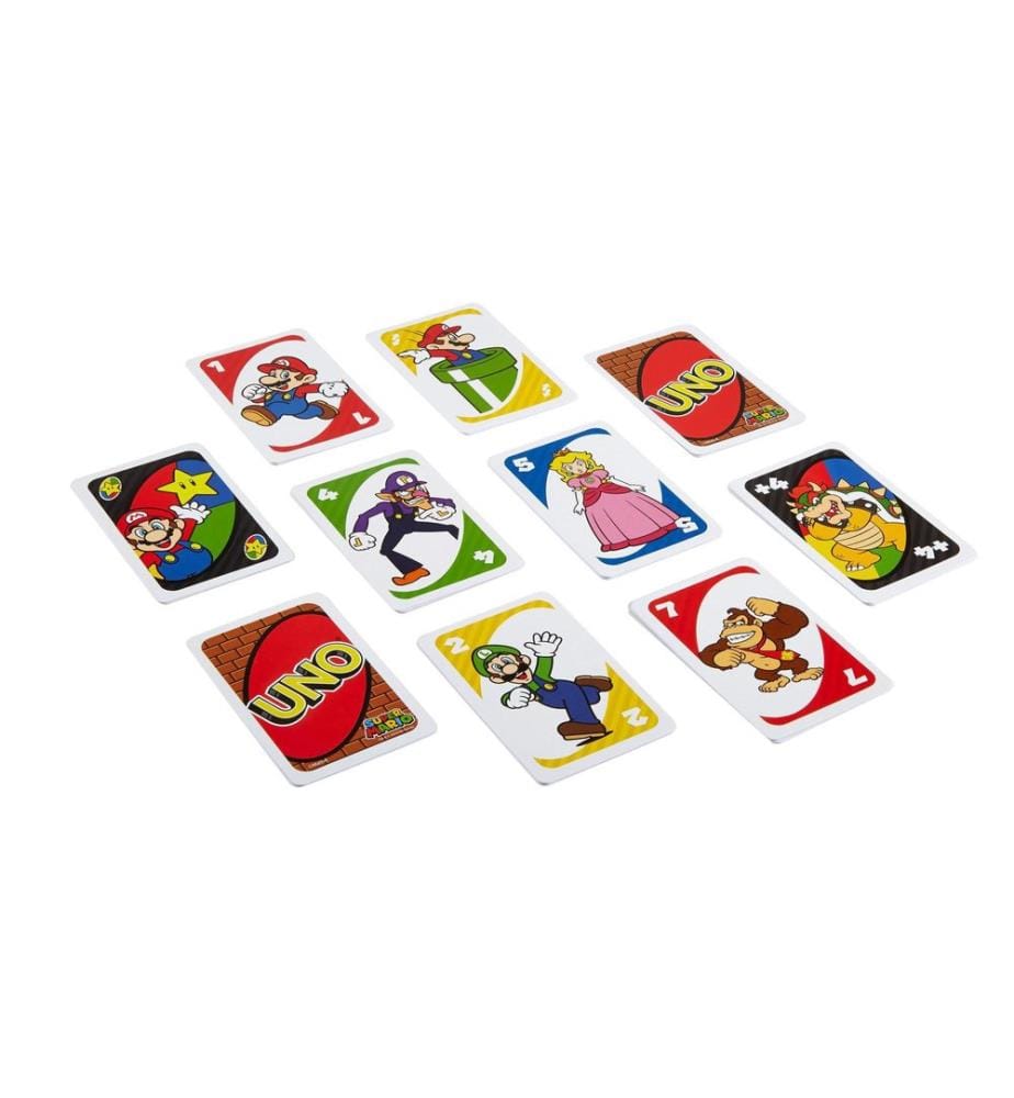 Mattel Spiele - Kinderspiel UNO Super Mario