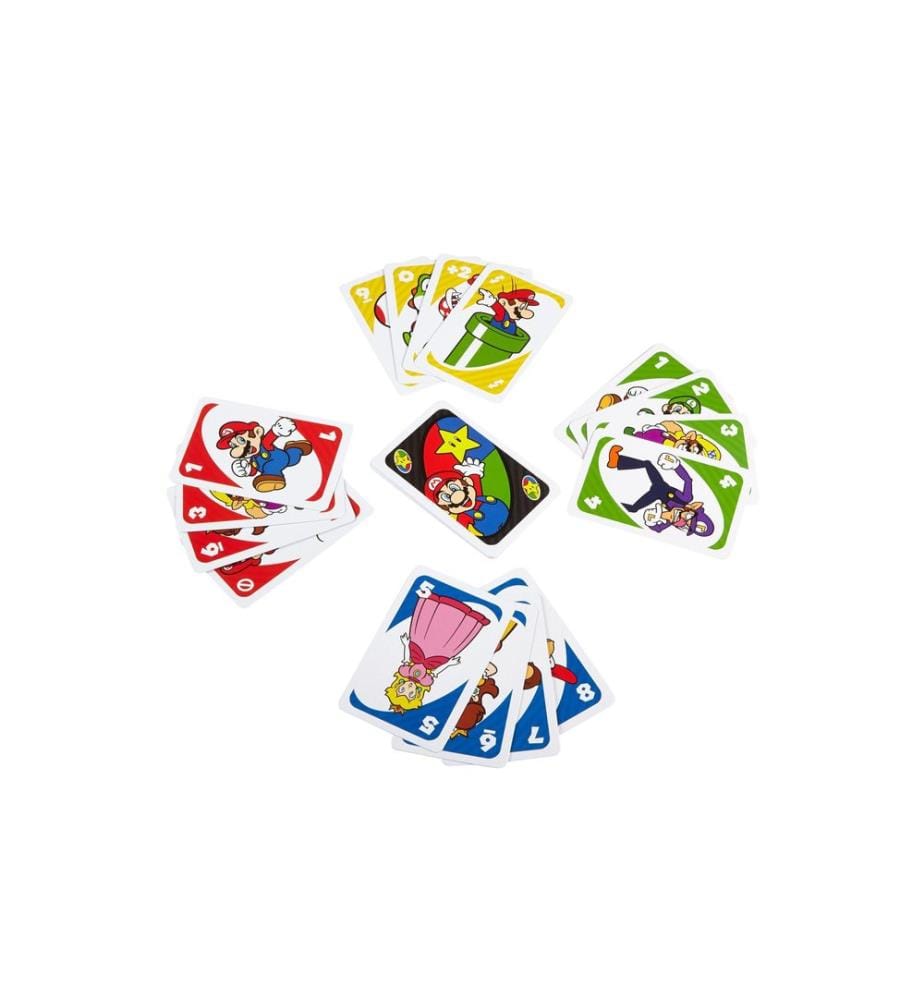 Mattel Spiele - Kinderspiel UNO Super Mario
